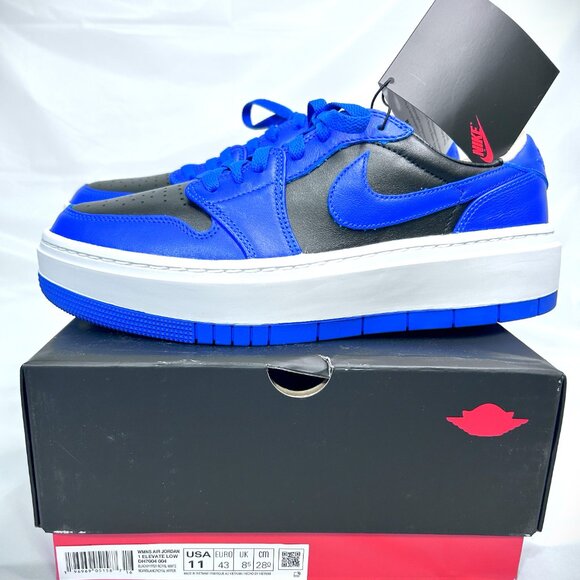 Air Jordan 1 Elevate Low Black Hyper Royal DH7004-004 Size 11W/9.5M - Picture 1 of 7